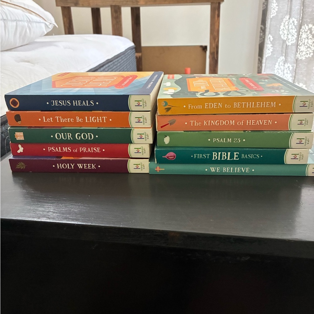 Children's Bible Story Book Set - Multicolor